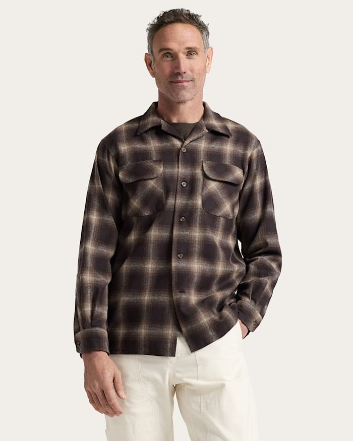 MEN'S PLAID BOARD SHIRT